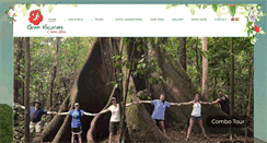 Desktop Screenshot of greenvacationscr.com